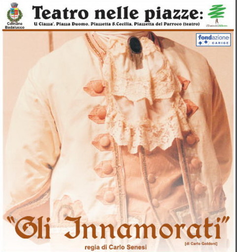 Badalucco: domenica prossima per 'Teatro in Piazza' c'è 'Gli innamorati' di Goldoni