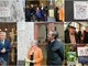 Salone Internazionale dell'Umorismo, Bordighera ricorda due luoghi simbolo con targhe commemorative (Foto e video)
