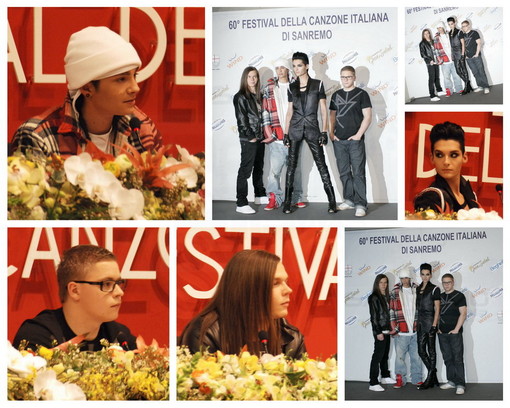 Festival 2010: Tokio Hotel, spogliarello di Georg sul palco?