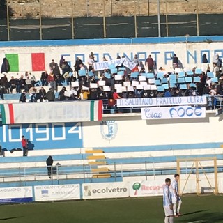 FOTONOTIZIA. I tifosi della Sanremese riuniti in una cena dallo spirito biancazzurro