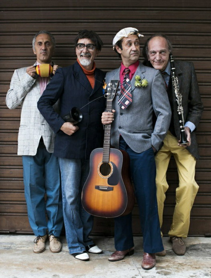 Diano Marina: per ‘Folk in Diano’ prima serata con i ‘Trelilu’, da Cuneo un mix tra musica e cabaret