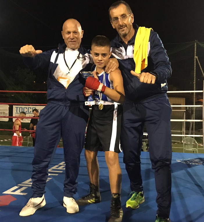 Pugilato: il giovane Thomas Fontò della 'Sanremo Boxe' conquista il passaggio agli 'Interregionali' (Foto)