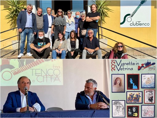 Le immagini della presentazione nella sede del Club Tenco