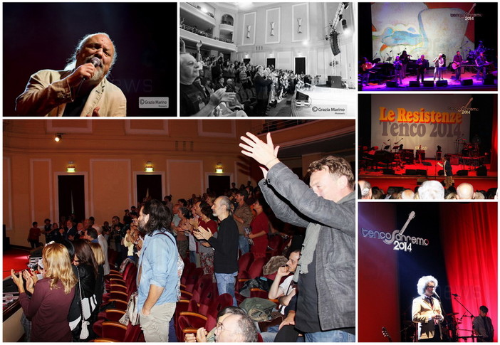 Premio Tenco 2014: la Rassegna ‘resiste’ e convince, un successo la prima serata al Teatro del Casinò di Sanremo Premio Tenco 2014: la Rassegna ‘resiste’ e convince, un successo la prima serata al Teatro del Casinò di Sanremo