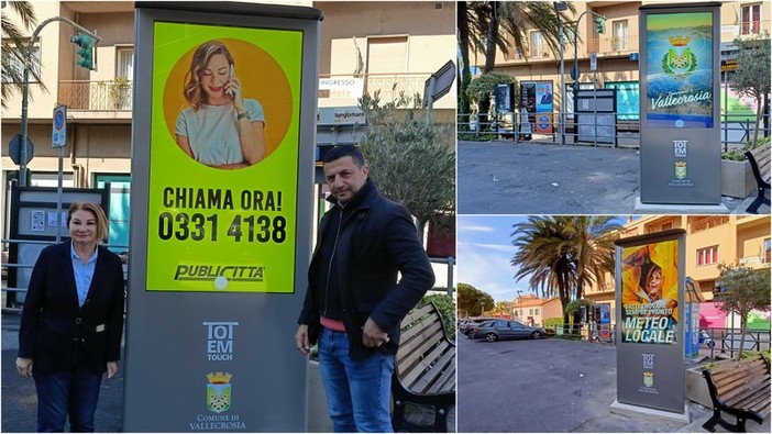 Nuovo totem interattivo a Vallecrosia, Piardi: "Innovazione per dare informazioni sulla città a cittadini e turisti" (Foto e video) Nuovo totem interattivo a Vallecrosia, Piardi: "Innovazione per dare informazioni sulla città a cittadini e turisti" (Foto e video)