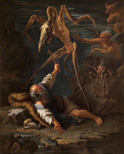 “Le tentazioni di Sant’Antonio” di Salvator Rosa “Le tentazioni di Sant’Antonio” di Salvator Rosa