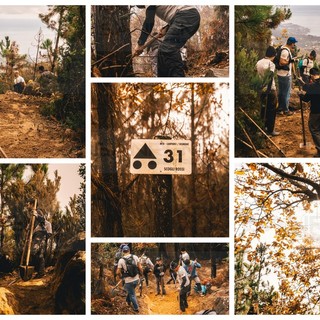 Sanremo: ottimo successo per il primo 'Trail Building Day' organizzato dalla 'Sanremo Freeride'