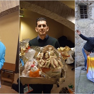 Ventimiglia, un successo la Tombolata di Natale nella città alta (Foto)