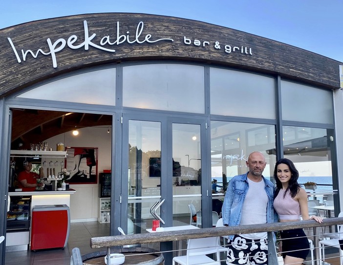 Giuseppe "Pek" Di Cosmo ed Ilaria Salerno