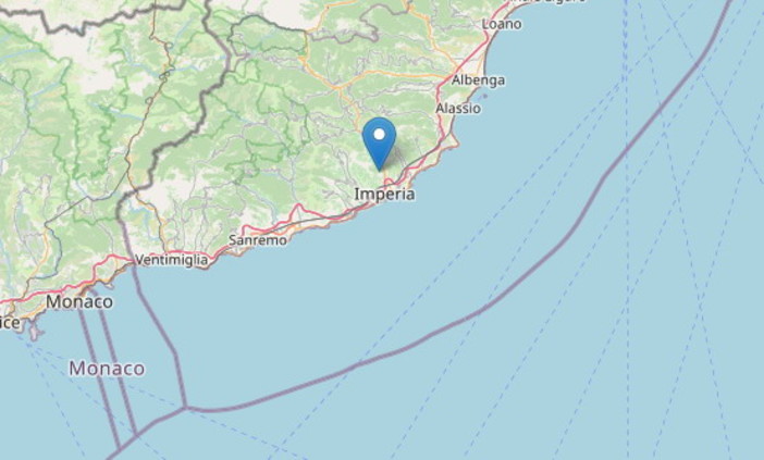 Scossa di terremoto questa sera: lieve movimento tellurico con epicentro a Pontedassio