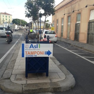 Sanremo: da ieri il nuovo 'drive trough' per i tamponi Covid-19 si svolge alla vecchia stazione (Foto) Sanremo: da ieri il nuovo 'drive trough' per i tamponi Covid-19 si svolge alla vecchia stazione (Foto)