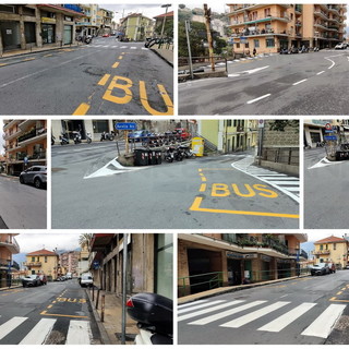Sanremo: tre fermate del bus in pochi metri in via Dante Alighieri e nessun 'carico e scarico', scatta la protesta (Foto) Sanremo: tre fermate del bus in pochi metri in via Dante Alighieri e nessun 'carico e scarico', scatta la protesta (Foto)
