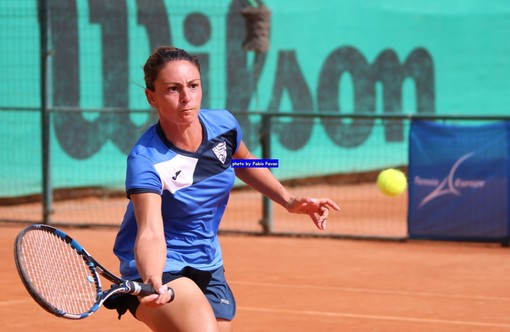 Nella foto Martina Reggi, istruttrice della US Taggese e vincitrice del Torneo Open femminile di Sanremo