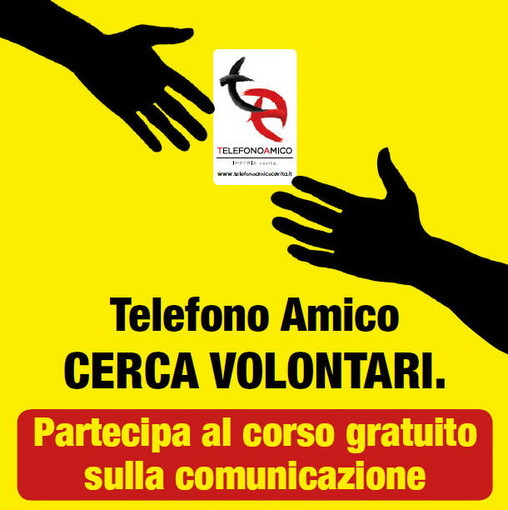 Imperia: al via i corsi per chi vuole diventare volontario del Telefono Amico ed aiutare gli altri