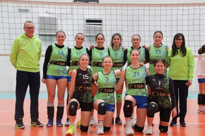 Pallavolo, risultati straordinari per la sanremese T-Suki Mazzu: punteggio pieno nel girone A