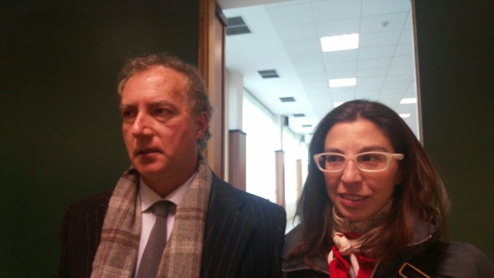 Gli avvocati di parte civile Tito Schivo e Grazia Piacentino
