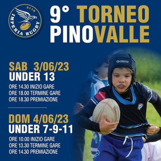 Imperia: sabato e domenica prossimi al 'Pino Valle' nona edizione del torneo giovanile di rugby