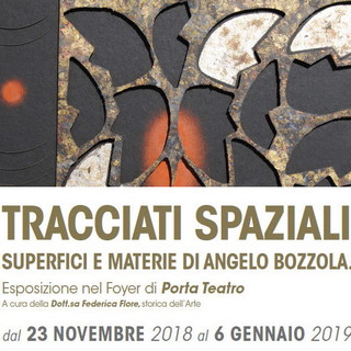 ‘Tracciati spaziali, Superfici e materie di Angelo Bozzola’: da domani al 5 gennaio la mostra al Casinò di Sanremo