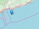 Terremoto in mare a 10 km dalla costa di Bordighera: registrata scossa di magnitudo 2.2