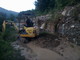 Sanremo: tubatura dell'acquedotto pubblico saltata a Beuzi, intervento dei tecnici e dei residenti