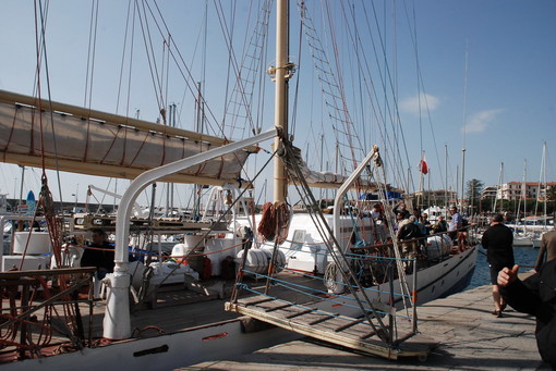 Sanremo: imbarcarsi a bordo della nave scuola Pogoria si può, l'esperienza offerta con la STA-Italia