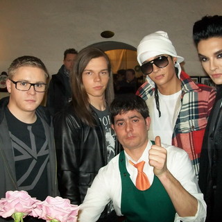 Festival 2010: Tokio Hotel ieri al ristorante 'Da Vittorio'