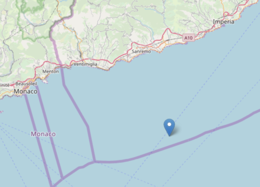 Lieve scossa di terremoto alle 12: magnitudo 2,3 ed epicentro in mare a 11 chilometri di profondità Lieve scossa di terremoto alle 12: magnitudo 2,3 ed epicentro in mare a 11 chilometri di profondità
