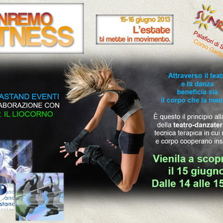 La danza terapia a 'Sanremo Fitness' con il Centro diurno disabili Atelier cooperativa Il Liocorno La danza terapia a 'Sanremo Fitness' con il Centro diurno disabili Atelier cooperativa Il Liocorno