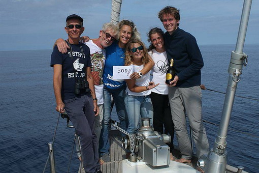 Santuario dei Cetacei: festeggiato ieri a bordo il 300 avvistamento della stagione (Foto e Video)