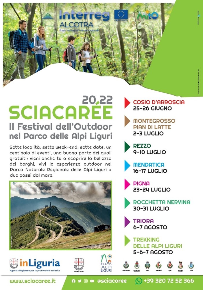 Venerdì da Mendatica parte il Trekking delle Alpi Liguri: tre giorni di rifugio in rifugio