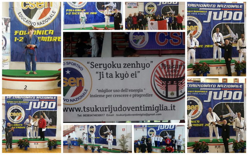 Campionati nazionali di Judo a Follonica: ottimo terzo posto di squadre per lo Tsukuri Judo Ventimiglia Campionati nazionali di Judo a Follonica: ottimo terzo posto di squadre per lo Tsukuri Judo Ventimiglia
