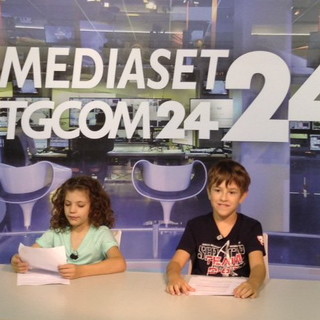 Genova: alla 'Città dei bambini e dei ragazzi' insieme a Mediaset e TgCom si impara a fare il telegiornale