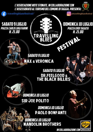Taggia: il prossimo weekend, appuntamento con la prima edizione del 'Travelling Blues Festival'