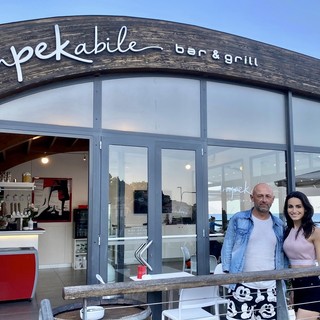 Giuseppe "Pek" Di Cosmo ed Ilaria Salerno