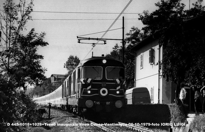'Non perdere il treno!': domenica prossima da Ventimiglia il treno storico per i 40 anni della Ventimiglia-Cuneo