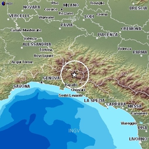 Salgono a 4 i terremoti sentiti nell'imperiese: due nell'entroterra di Genova ed un altro nelle Alpi Cozie Salgono a 4 i terremoti sentiti nell'imperiese: due nell'entroterra di Genova ed un altro nelle Alpi Cozie