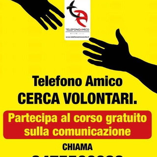 Imperia: dal mese di gennaio il via ad un corso per cercare volontari per il 'Telefono Amico'