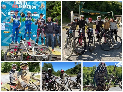 Il Team Sanremo Freeride 'Lenti e Bollenti' brilla alla Gravity Race di Monte Alpet (Foto)