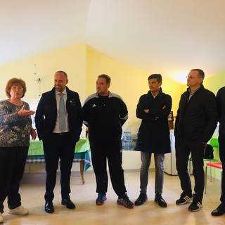 Elezioni Sanremo: visita al Pluto's Residence per il candidato sindaco Sergio Tommasini