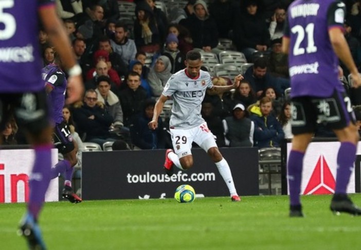 Tolosa-Nizza, una fase di gioco (foto tratta dal sito dell'OGC Nice)