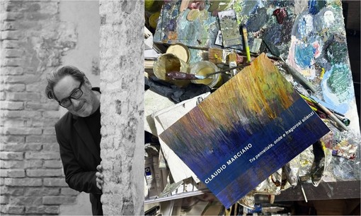 Prosegue la mostra "Tra pennellate, onde e fragorosi silenzi" di Claudio Marciano a Bordighera (Foto) Prosegue la mostra "Tra pennellate, onde e fragorosi silenzi" di Claudio Marciano a Bordighera (Foto)