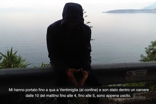 Ventimiglia: nuovo video-denuncia di 'Progetto 20K' "Profughi costretti in container per ore privati della libertà!" (Video)