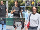 Sanremo: la tennista Francesca Schiavone e tanti ex campioni di calcio oggi nella sfida a Padel (Foto)