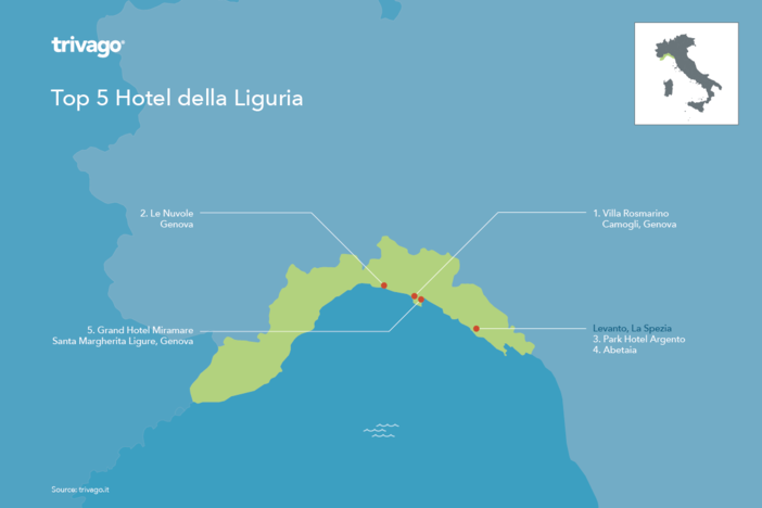 Strutture alberghiere in Liguria: per Trivago debacle del ponente imperiese, solo due strutture di Diano entrano nella 'Top 20' Strutture alberghiere in Liguria: per Trivago debacle del ponente imperiese, solo due strutture di Diano entrano nella 'Top 20'
