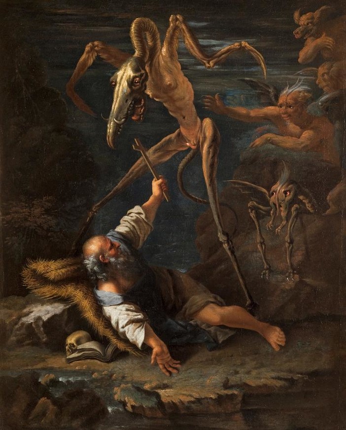 “Le tentazioni di Sant’Antonio” di Salvator Rosa “Le tentazioni di Sant’Antonio” di Salvator Rosa