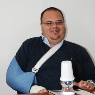 Giorgio Giuffra ingessato ancora per pochi giorni