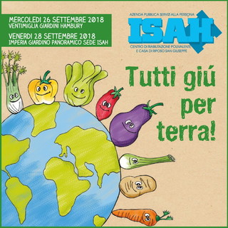 Domani a Ventimiglia e venerdì ad Imperia all'Isah la 2a edizione della ‘Giornata dell’Ortoterapia’