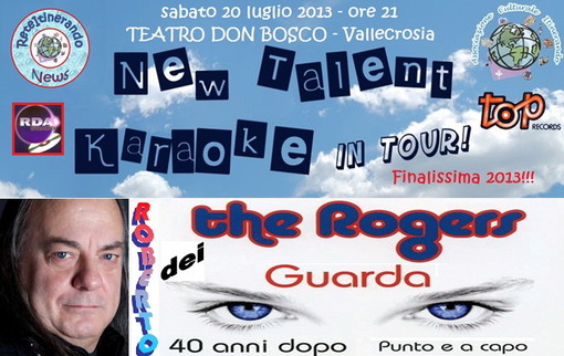 Vallecrosia: domani sera al Teatro Don Bosco la finalissima del 'New Talent Karaoke'