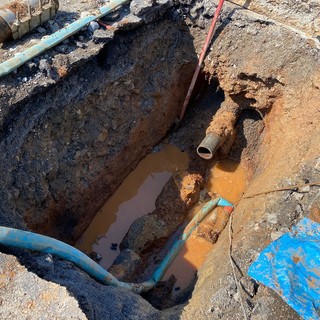 Nuova rottura di una tubazione: domani lavori e possibile stop all'acqua in tutto il golfo dianese