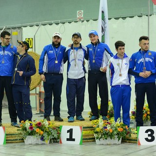 Tiro con l'Arco. Campionati Italiani Indoor di Bari, il ventimigliese Cristiano Rivaroli conquista due medaglie nelle classifiche a squadre